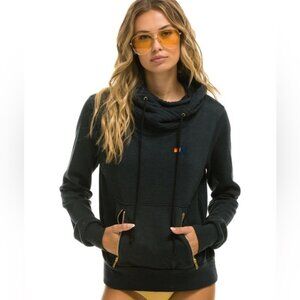 Aviator Nation Ninja Hoodie Charcoal